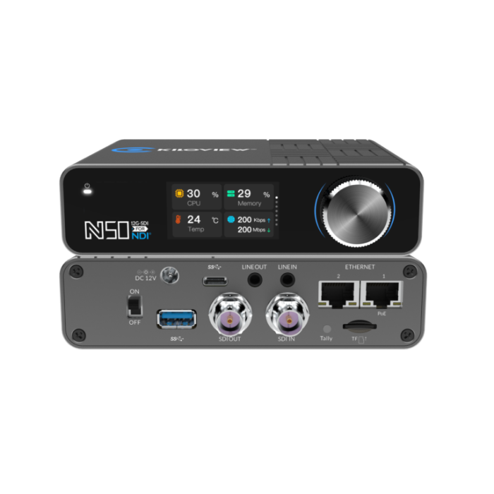 kiloview-n50-12g-sdi-usb-to-ndi-bi-directional-converter