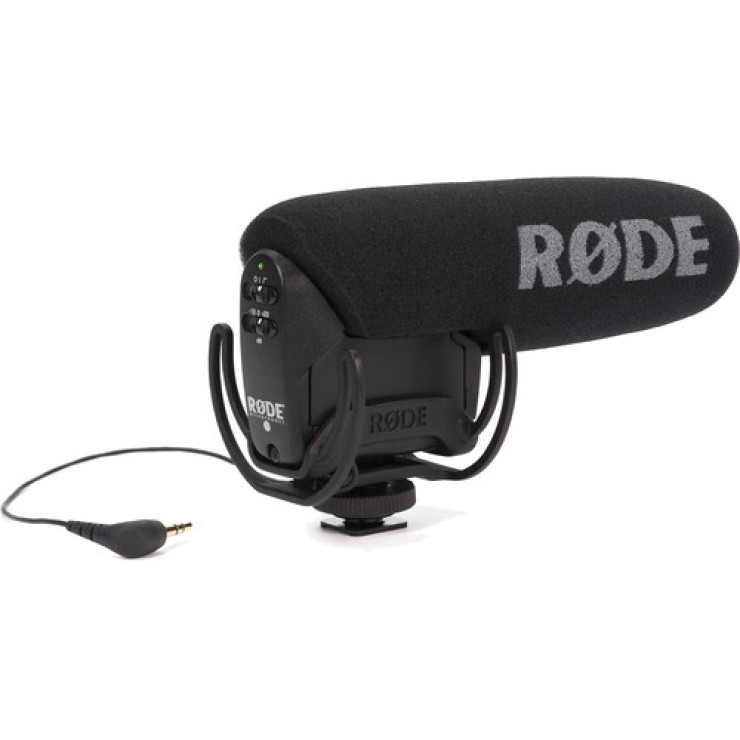 Rode-VideoMic-NTG-Hybrid-Analog/USB-Camera-Mount-Shotgun-Microphone